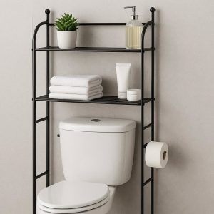 Over the Toilet Bathroom Shelf Unit Rack