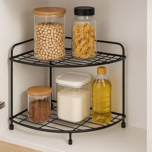 7 Corner Kitchen Shelf Storage Rack for Cabinets